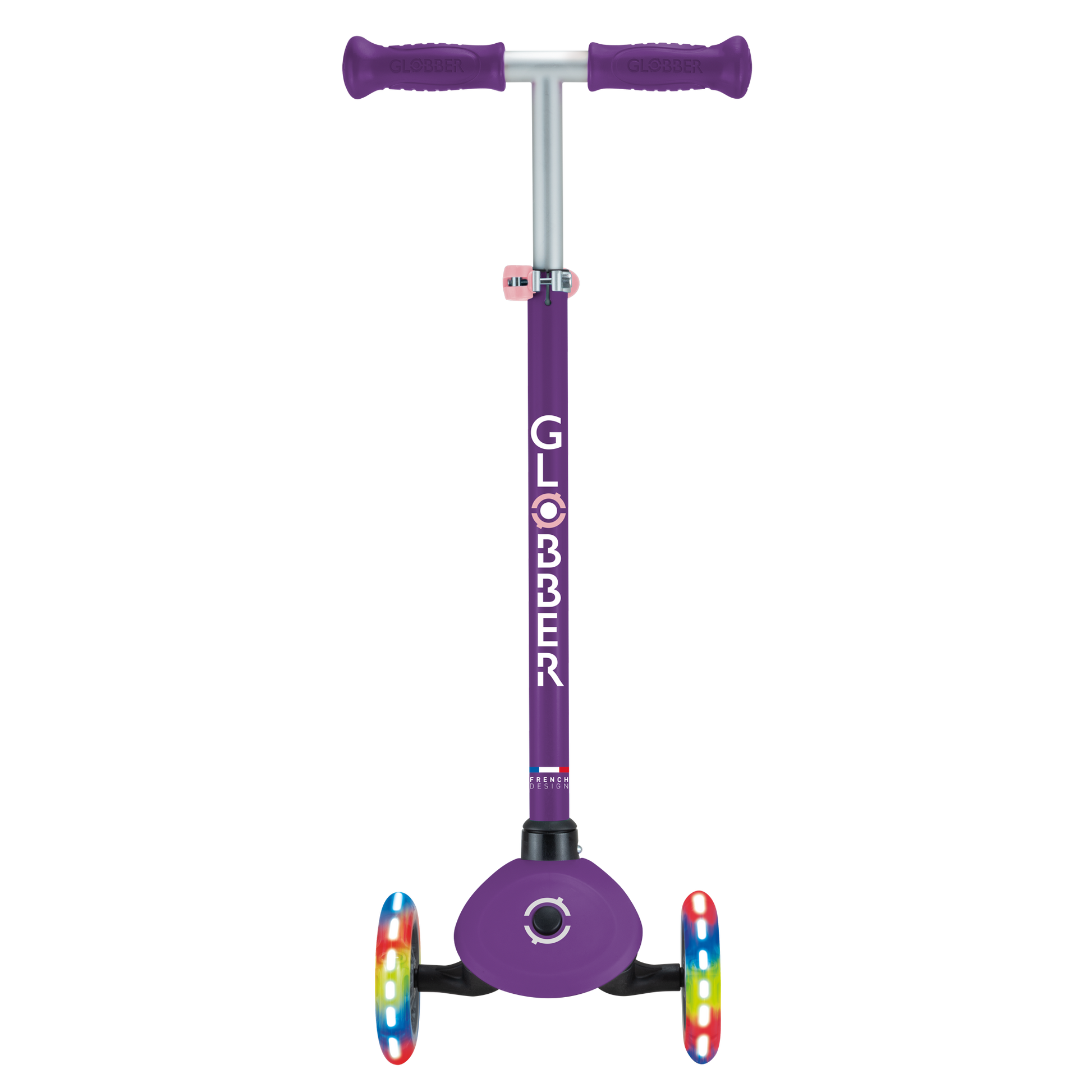 Scooter Infantil Globber Primo Lights Dark Purple