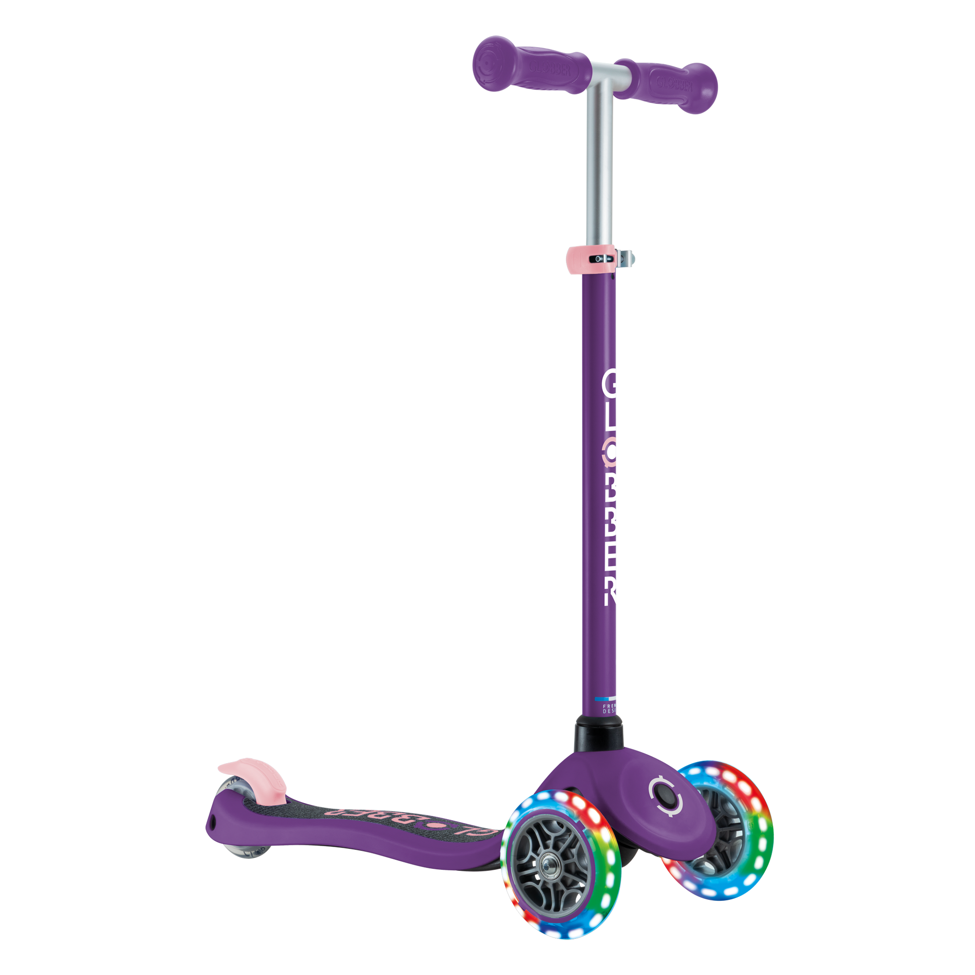 Scooter Infantil Globber Primo Lights Dark Purple