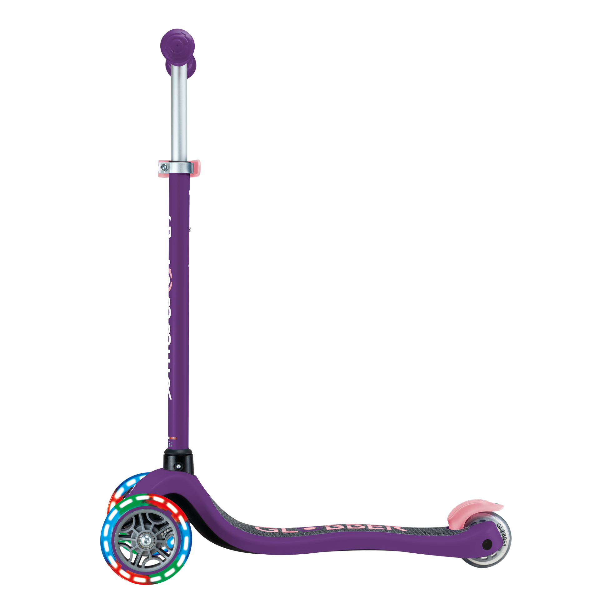 Scooter Infantil Globber Primo Lights Dark Purple