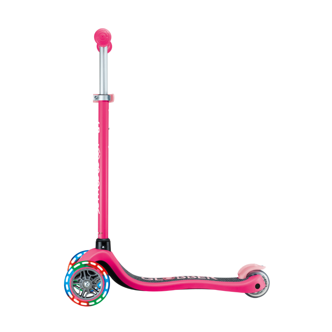 Scooter Infantil Globber Primo Lights Fuchsia (vista de detalle 6)