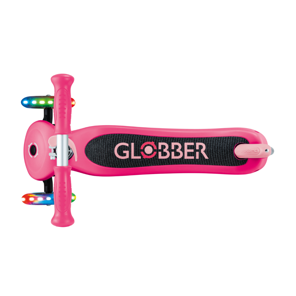 Scooter Infantil Globber Primo Lights Fuchsia (vista de detalle 4)