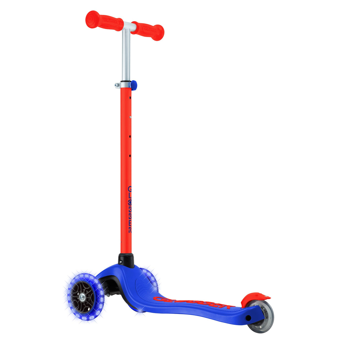 Scooter Infantil Globber Primo Plus Lights Neon Blue (vista de detalle 2)