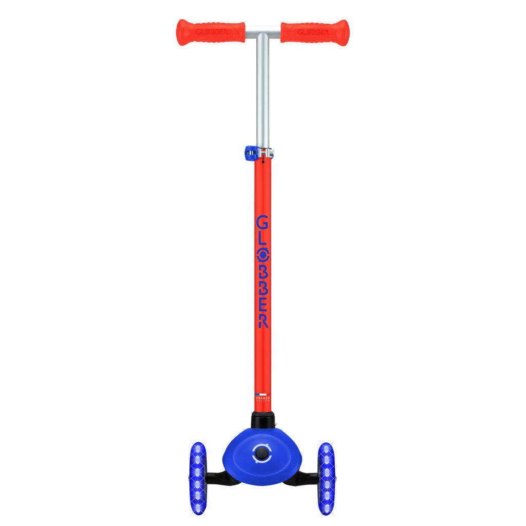 Scooter Infantil Globber Primo Plus Lights Neon Blue (vista de detalle 4)