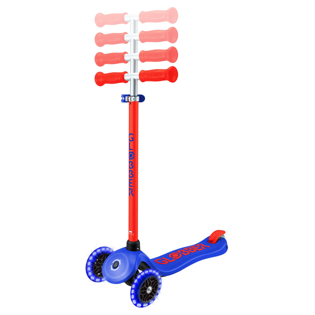 Scooter Infantil Globber Primo Plus Lights Neon Blue (vista de detalle 5)