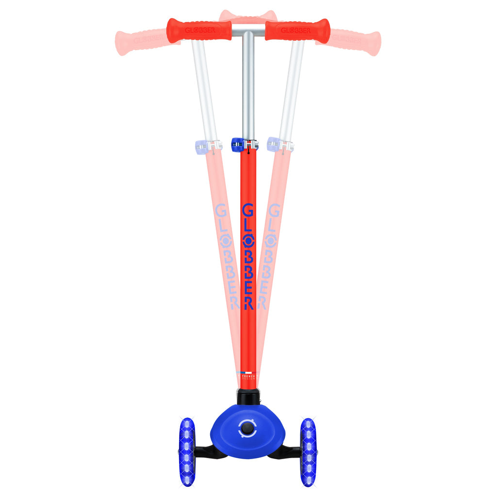Scooter Infantil Globber Primo Plus Lights Neon Blue (vista de detalle 6)