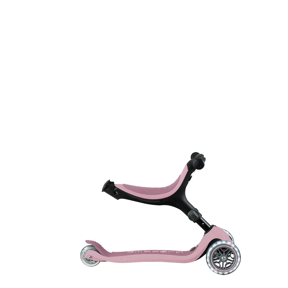 Scooter 3 en 1 Globber Go Up Lights Ecologic con Luces LED Berry