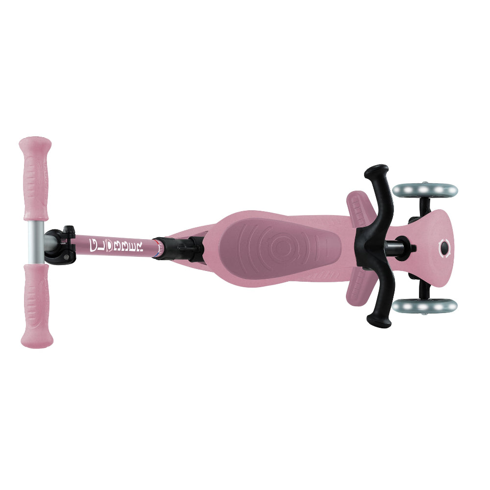 Scooter 3 en 1 Globber Go Up Lights Ecologic con Luces LED Berry