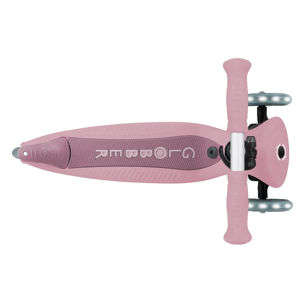 Scooter 3 en 1 Globber Go Up Lights Ecologic con Luces LED Berry